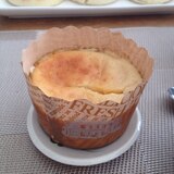 豆乳ヨーグルトでチーズ風カップケーキ